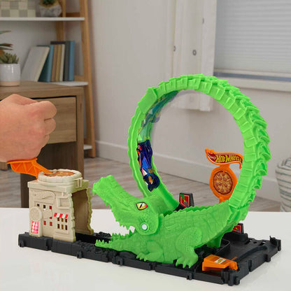 Hot Wheels City Gator Loop Attack Nerdscape