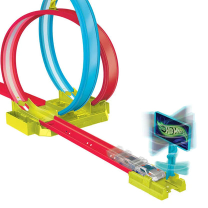 Hot Wheels Neon Speeders Laser Stunt Slamway Nerdscape