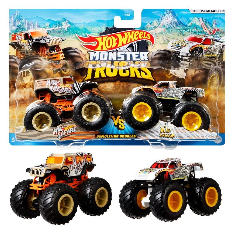 Hot Wheels Monster Trucks 2 Demolition Doubles - Nerdscape Nerdscape