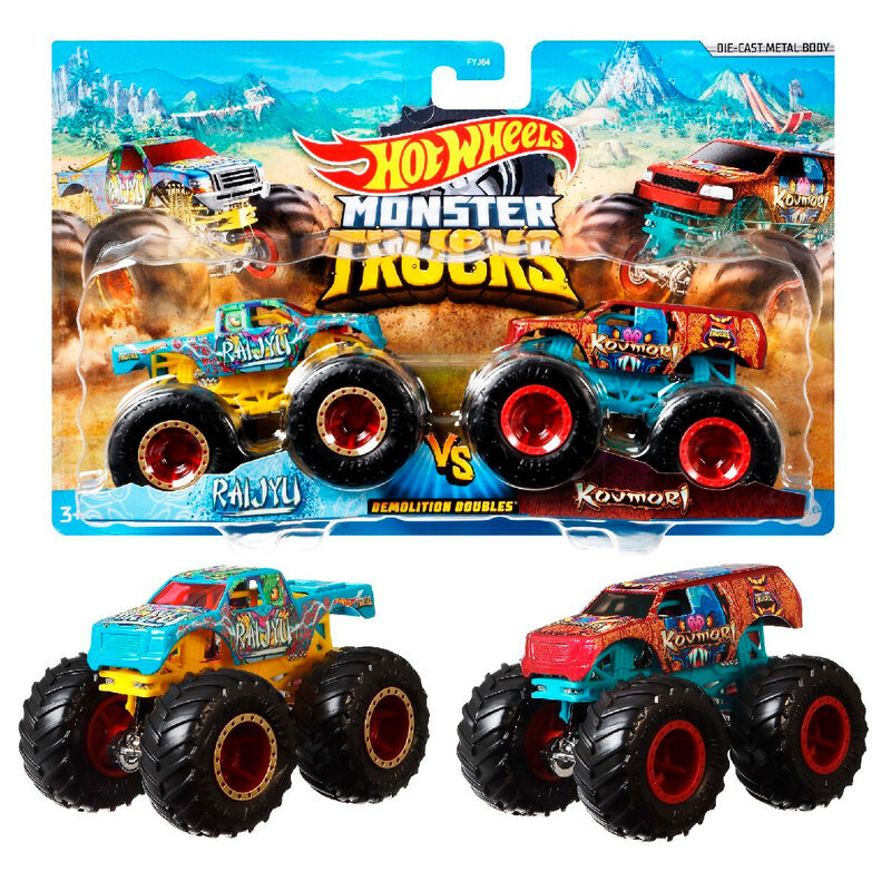 Hot Wheels Monster Trucks 2 Demolition Doubles - Nerdscape Nerdscape