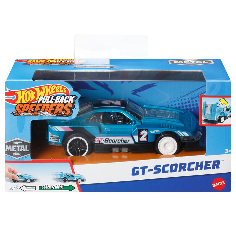 Hot Wheels Racing Car Pull-Back Speeder - Nerdscape Nerdscape