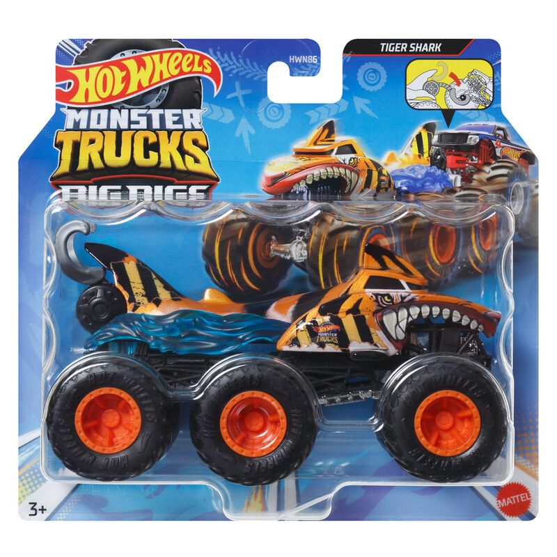 Hot Wheels Monster Trucks Big Bigs assorted car Nerdscape