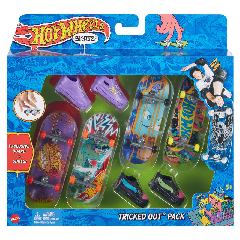 Hot Wheels Skate Pack 4 Skates - Nerdscape Nerdscape