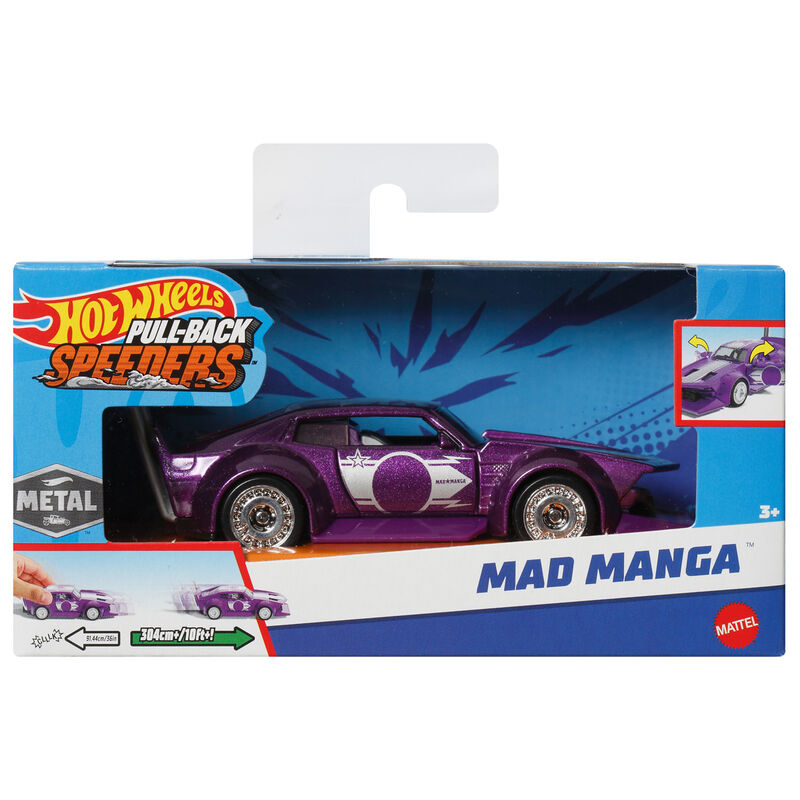 Hot Wheels Racing Car Pull-Back Speeder - Nerdscape Nerdscape