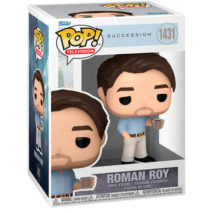 Funko Pop! Succession Roman Roy - Figura da Collezione Vinyl Nerdscape