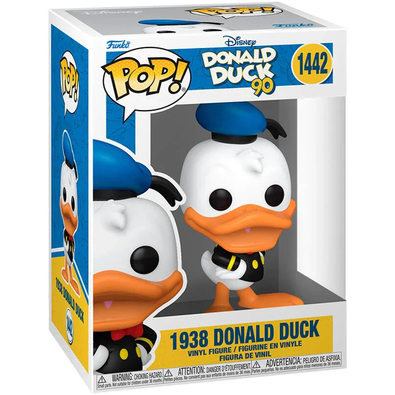 Funko Pop! Disney 90th Anniversary Pato Donald 1938 - Figura da Collezione Vinyl Nerdscape