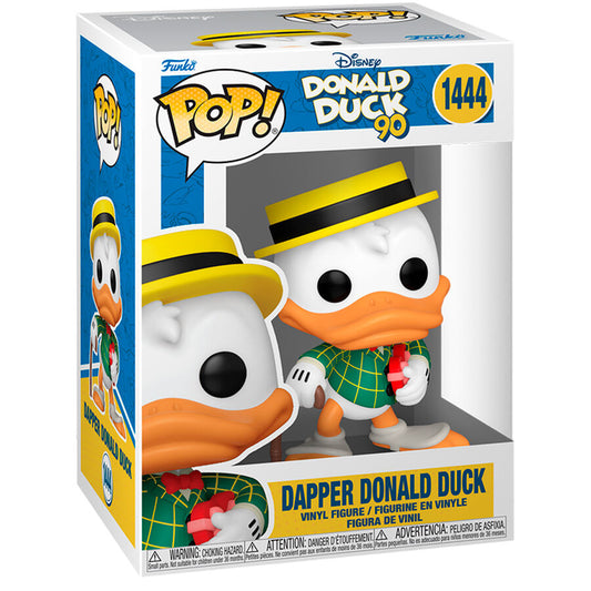 Figurine POP Disney 90e anniversaire Donald Duck élégant