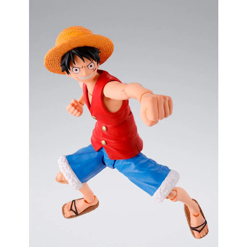 S.H. Figuarts Monkey D. Luffy One Piece Romance Dawn - Figura da Collezione Nerdscape Nerdscape