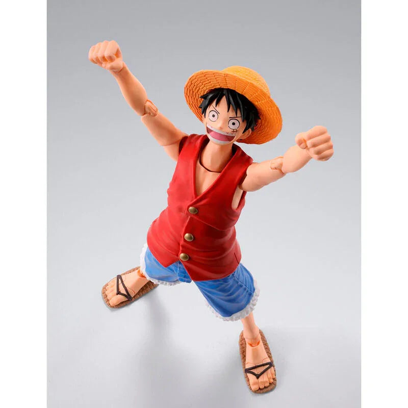 S.H. Figuarts Monkey D. Luffy One Piece Romance Dawn - Figura da Collezione Nerdscape Nerdscape