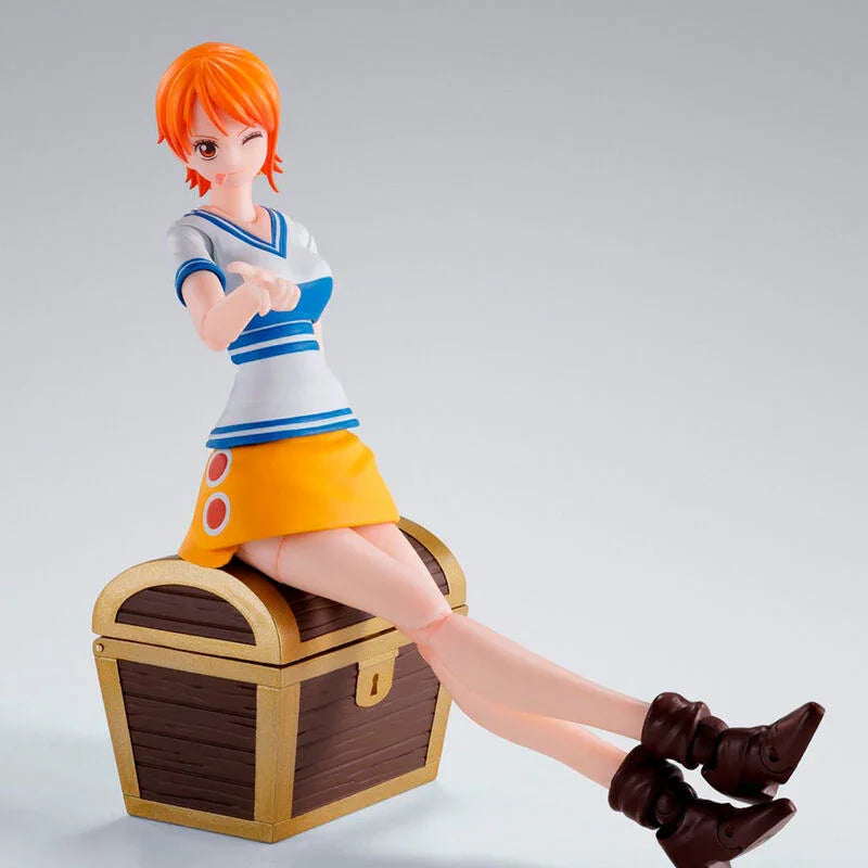 S.H Figuarts Nami One Piece Romance Dawn - Figura da Collezione Nerdscape Nerdscape