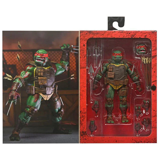 Ninja Turtles Raphael Ultimate First To Fall - Figura da Collezione PVC 18cm - Nerdscape Nerdscape