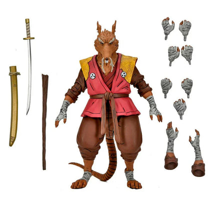 Ninja Turtles Splinter Ultimate Figura da Collezione 18cm - Nerdscape Nerdscape