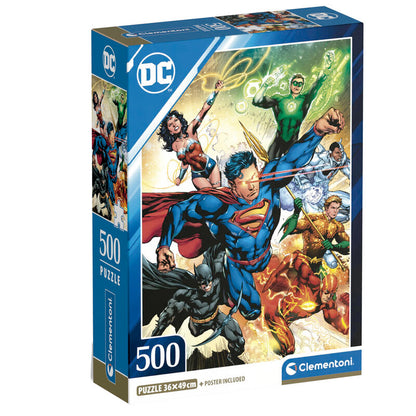 DC Comics puzzle 500pcs Nerdscape