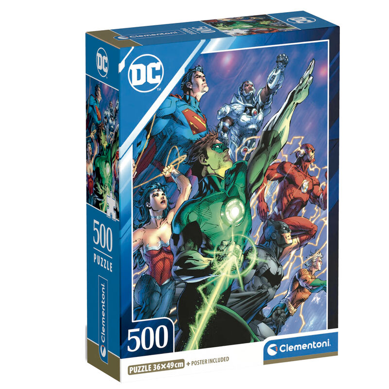 DC Comics puzzle 500pcs Nerdscape