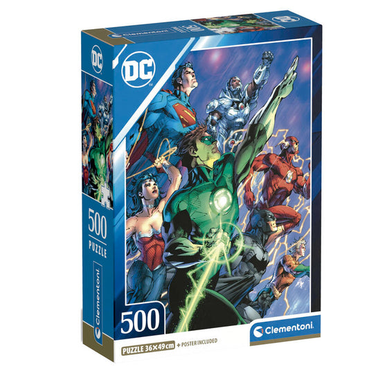 DC Comics puzzle 500pcs Nerdscape
