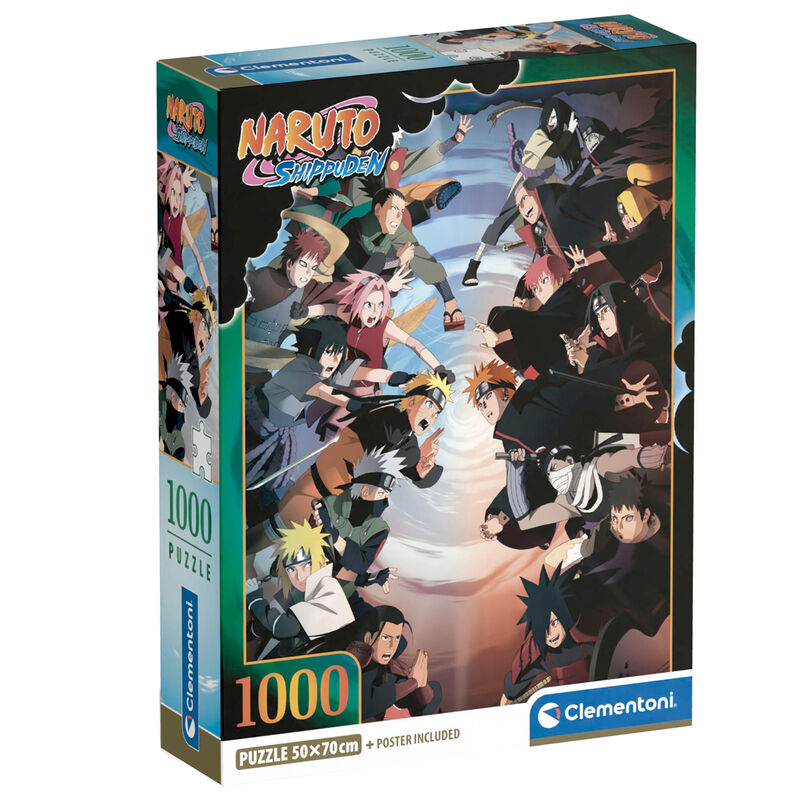 Naruto Shippuden puzzle 1000pcs Nerdscape