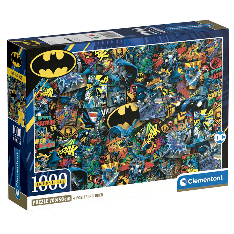 DC Comics Batman puzzle 1000pcs Nerdscape