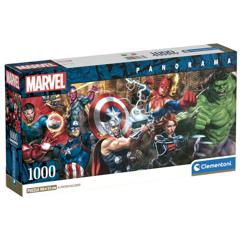 Marvel panorama puzzle 1000pcs Nerdscape