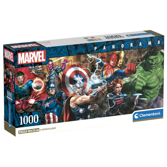 Marvel panorama puzzle 1000pcs Nerdscape