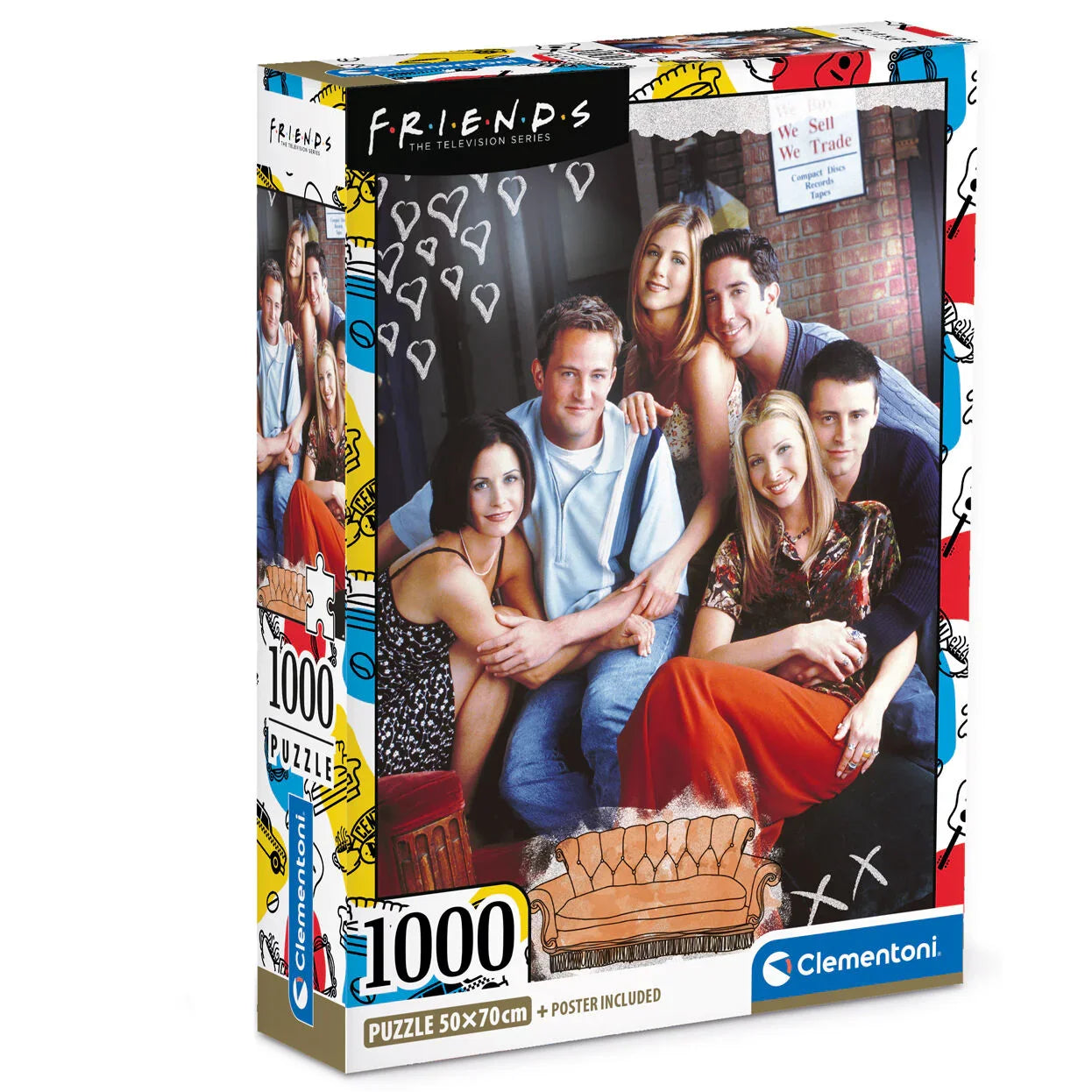 Friends puzzle 1000pcs Nerdscape