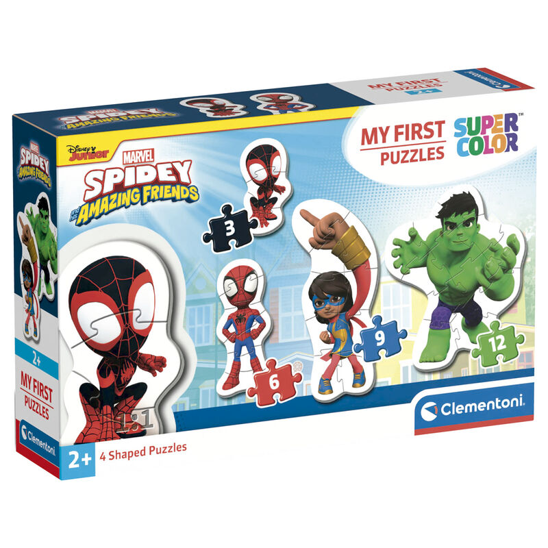 Marvel Spidey and His Amazing Friends puzzle 3-6-9-12pcs Nerdscape