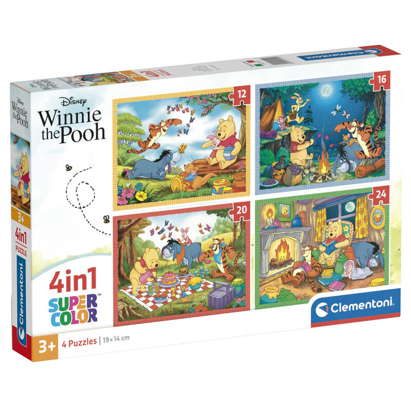 Disney Winnie the Pooh puzzle 12-16-20-24pcs Nerdscape
