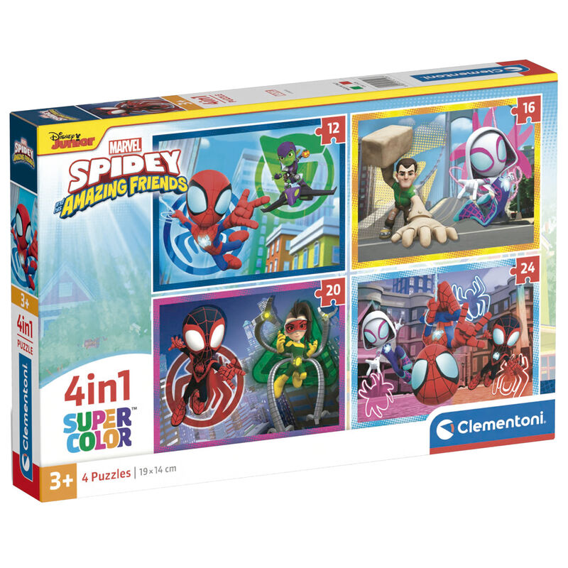 Marvel Spidey and His Amazing Friends puzzle 12-16-20-24pcs Nerdscape
