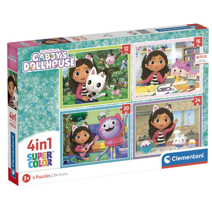 Gabbys Dollhouse puzzle 12-16-20-24pcs Nerdscape