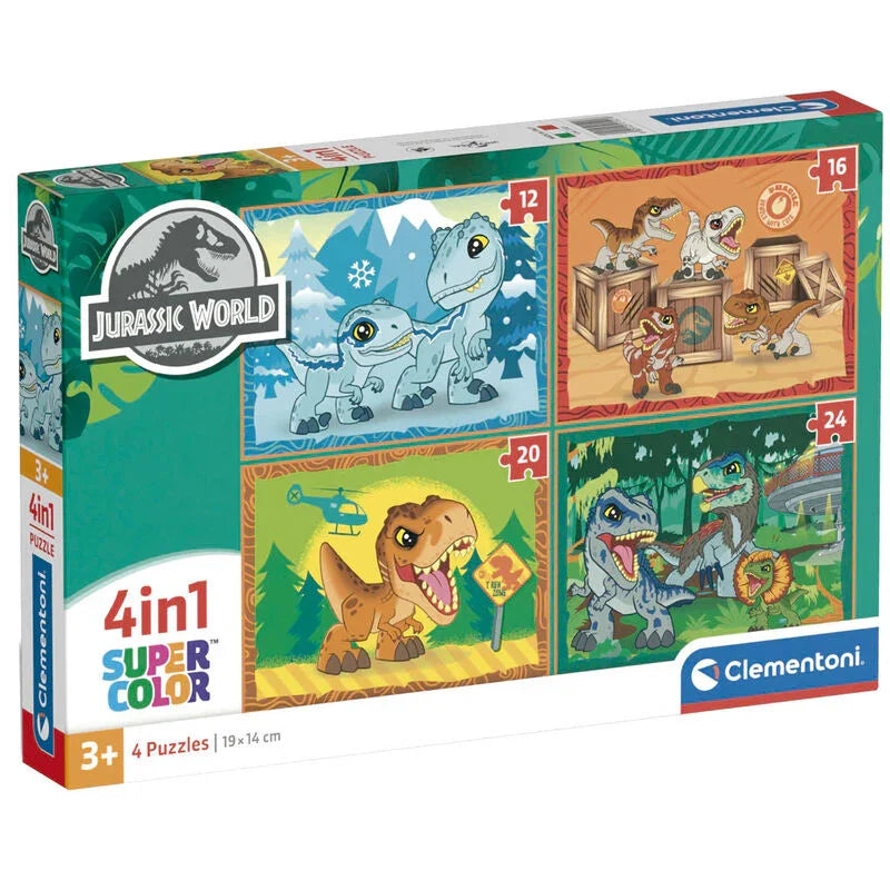 Jurassic World puzzle 12-16-20-24pcs Nerdscape