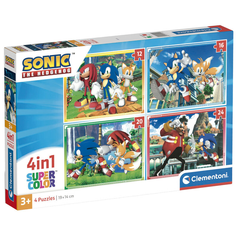 Sonic the Hedgehog puzzle 12-16-20-24pcs Nerdscape