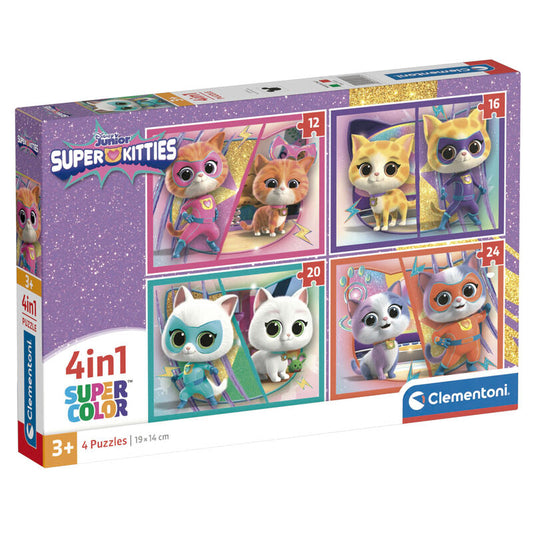 Disney SuperKitties puzzle 12-16-20-24pcs Nerdscape