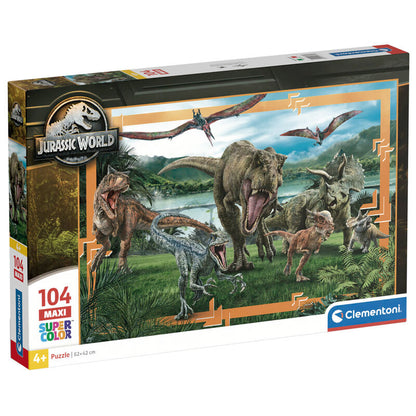 Jurassic World maxi puzzle 104pcs Nerdscape