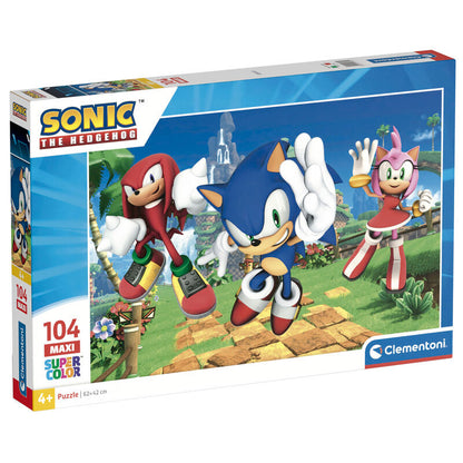 Sonic the Hedgehog maxi puzzle 104pcs Nerdscape