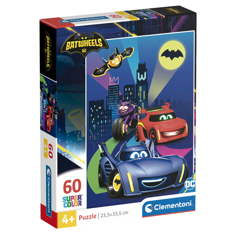 DC Comics Batwheels puzzle 60pcs Nerdscape