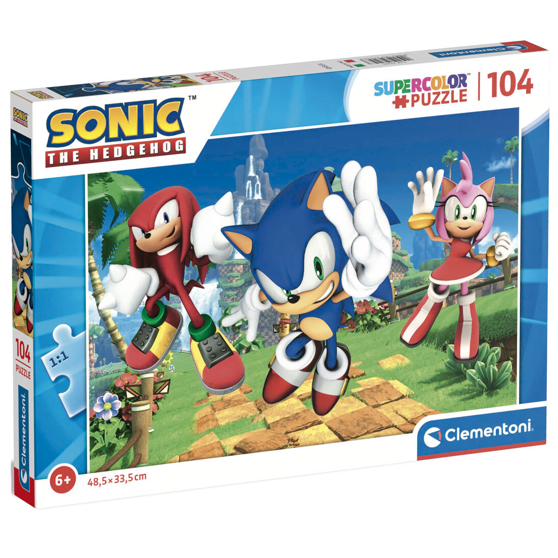 Sonic the Hedgehog puzzle 104pcs Nerdscape