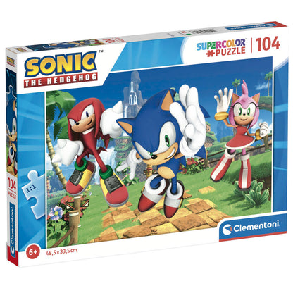 Sonic the Hedgehog puzzle 104pcs Nerdscape