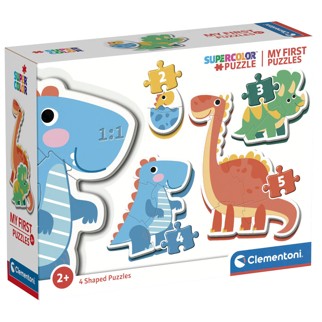 Dinosaurs puzzle 2-3-4-5pcs Nerdscape