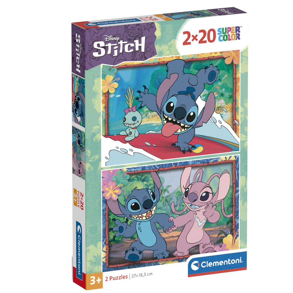 Disney Stitch puzzle 2x20pcs Nerdscape