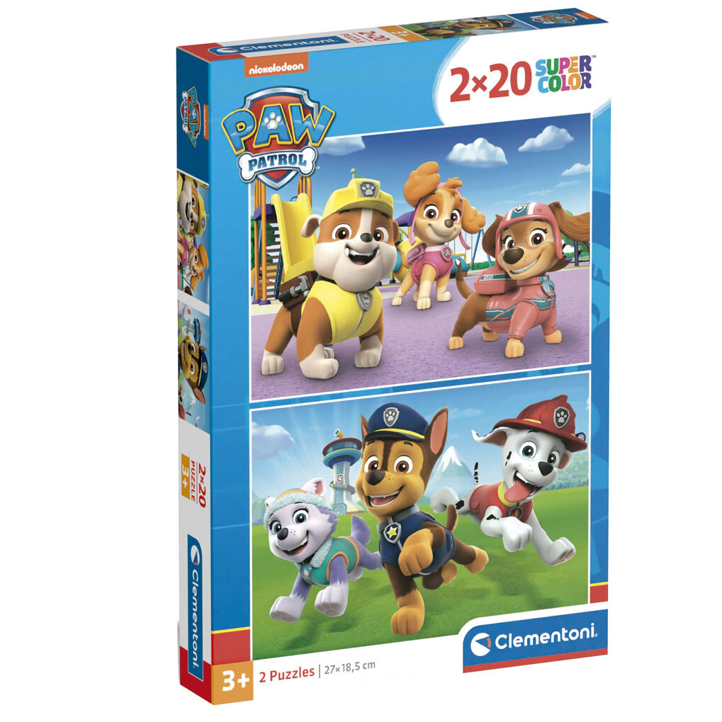 Paw Patro puzzle 2x20pcs Nerdscape