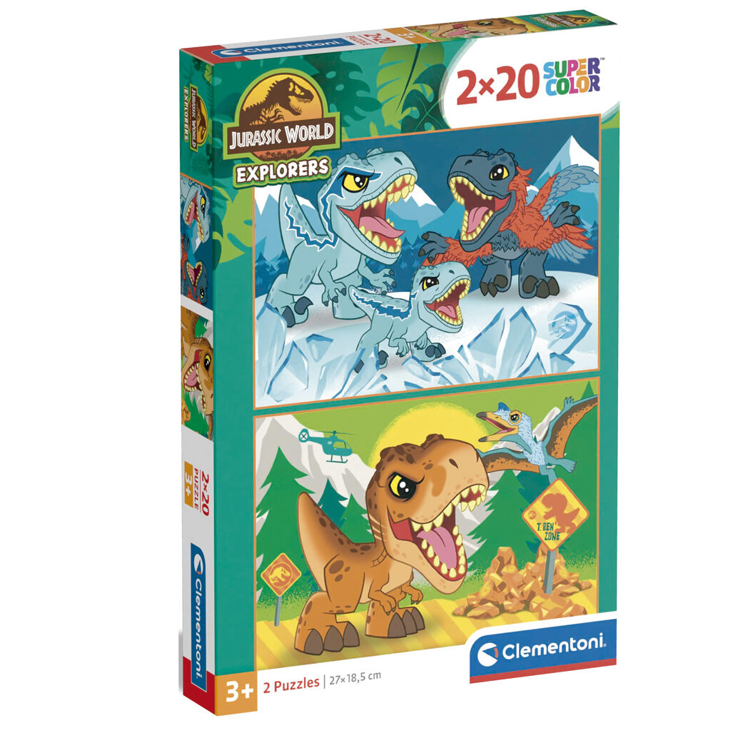 Jurassic World puzzle 2x20pcs Nerdscape