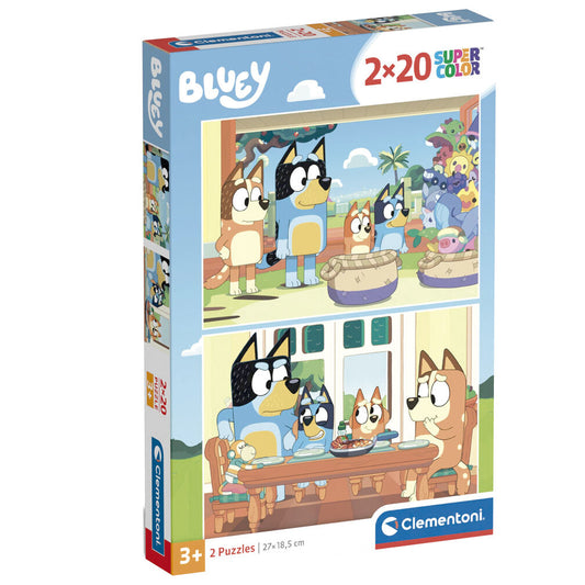Bluey puzzle 2x20pcs Nerdscape