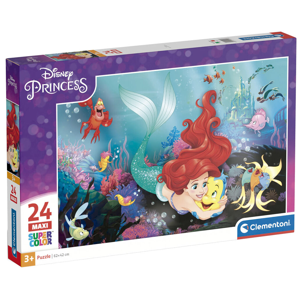 Disney The Mermaid Little maxi puzzle 24pcs Nerdscape