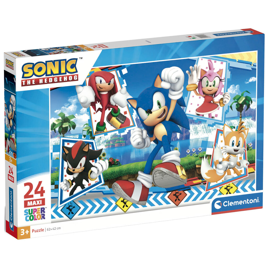 Sonic the Hedgehog maxi puzzle 24pcs Nerdscape