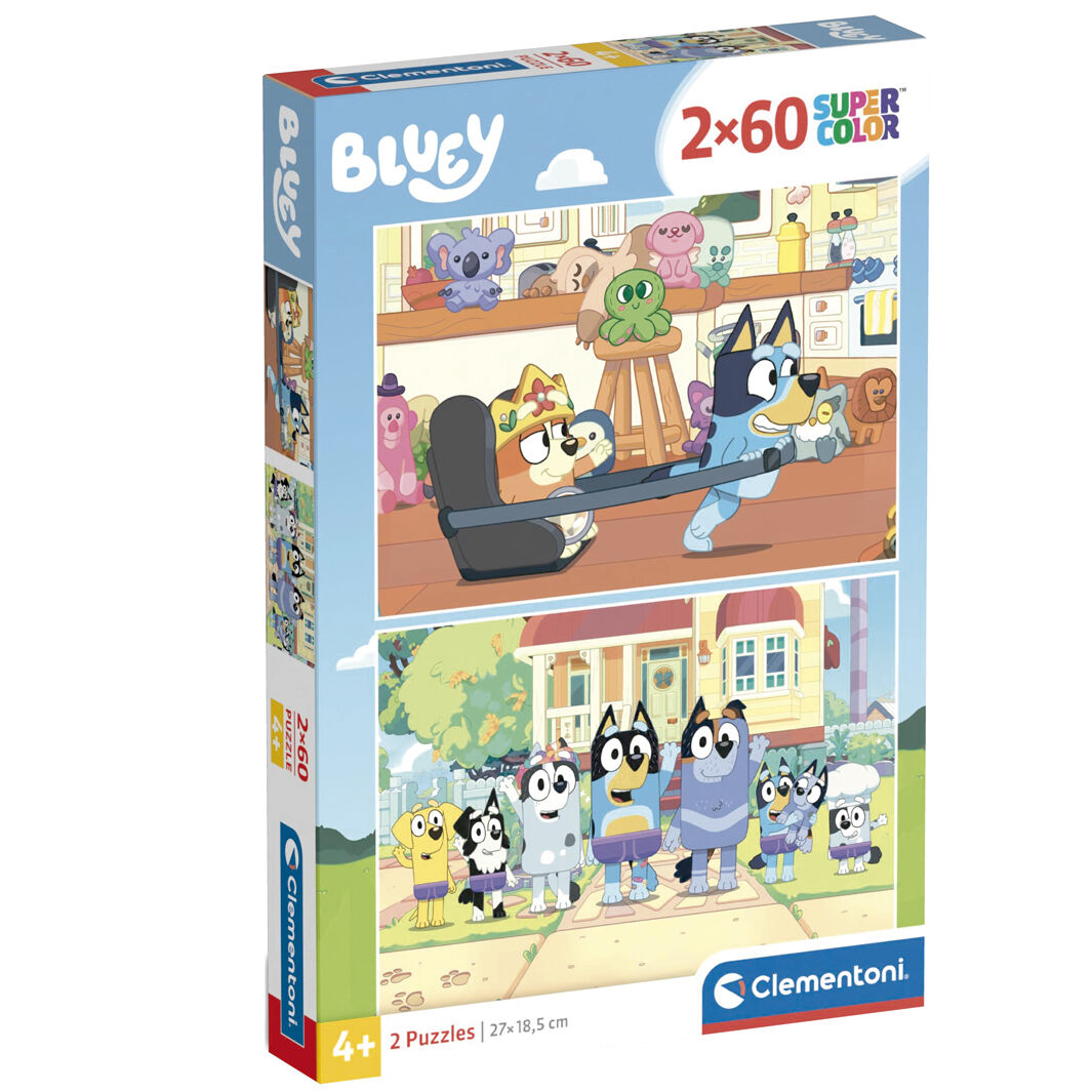 Bluey puzzle 2x60pcs Nerdscape