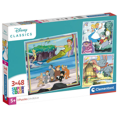 Disney Classics puzzle 3x48pcs Nerdscape