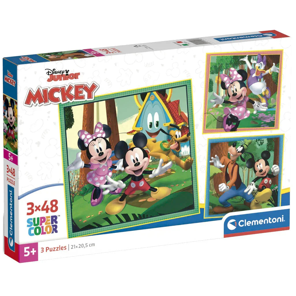 Disney Mickey puzzle 3x48pcs Nerdscape