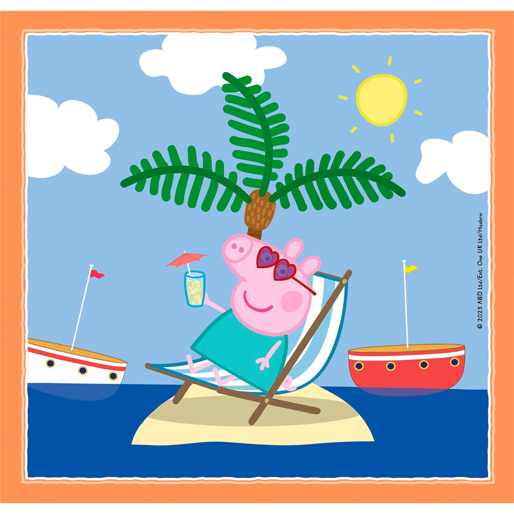 Peppa Pig puzzle 3x48pcs Nerdscape