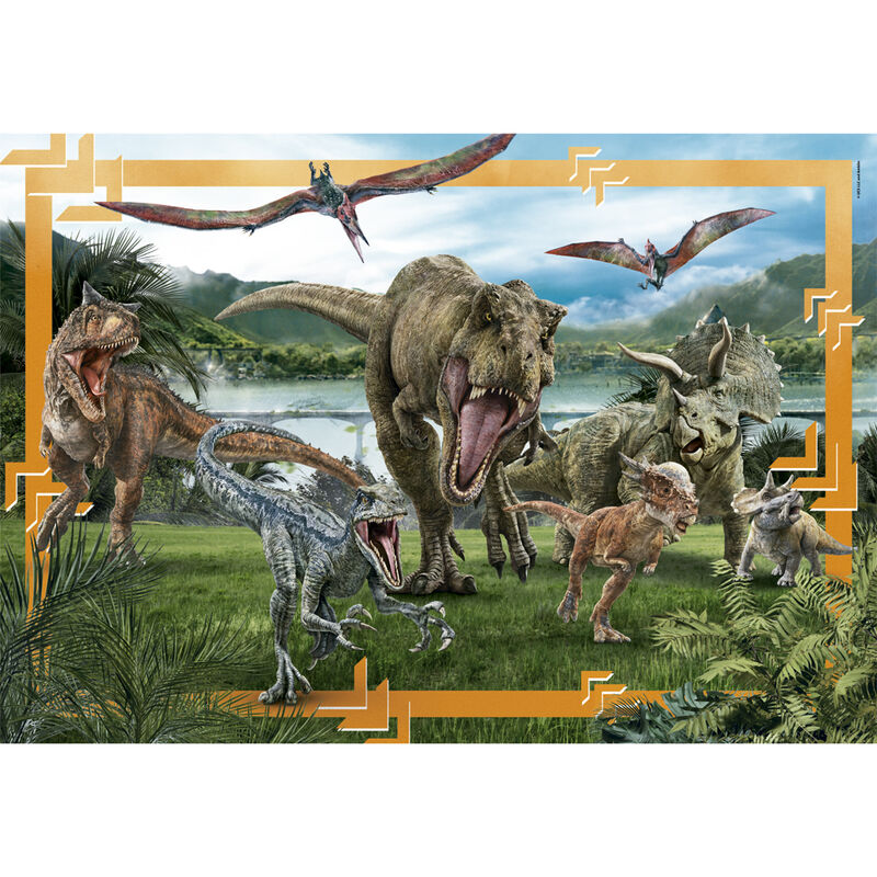 Jurassic World maxi puzzle 104pcs Nerdscape
