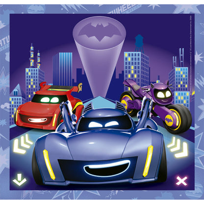 DC Comics Batwheels puzzle 3x48pcs Nerdscape
