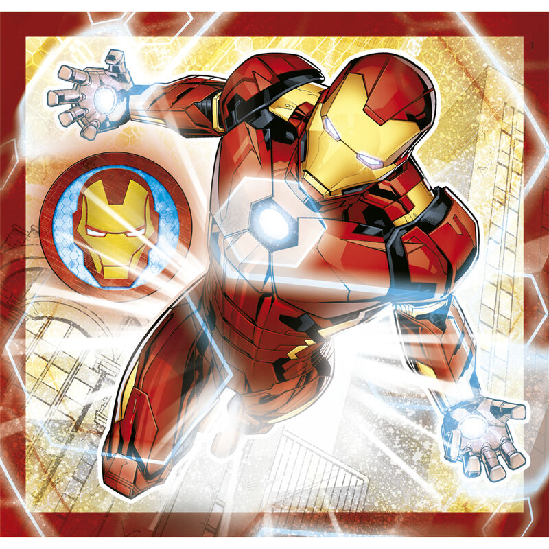 Marvel Avengers puzzle 3x48pcs Nerdscape